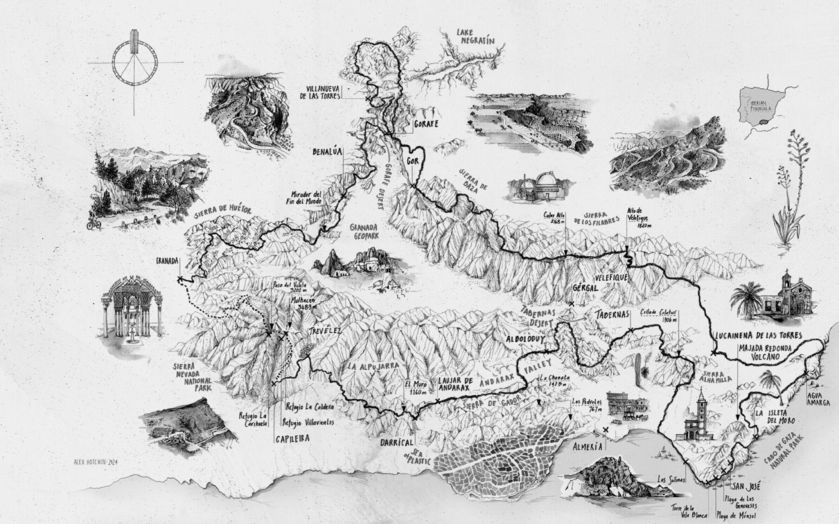 Badlands 2024 Route Map