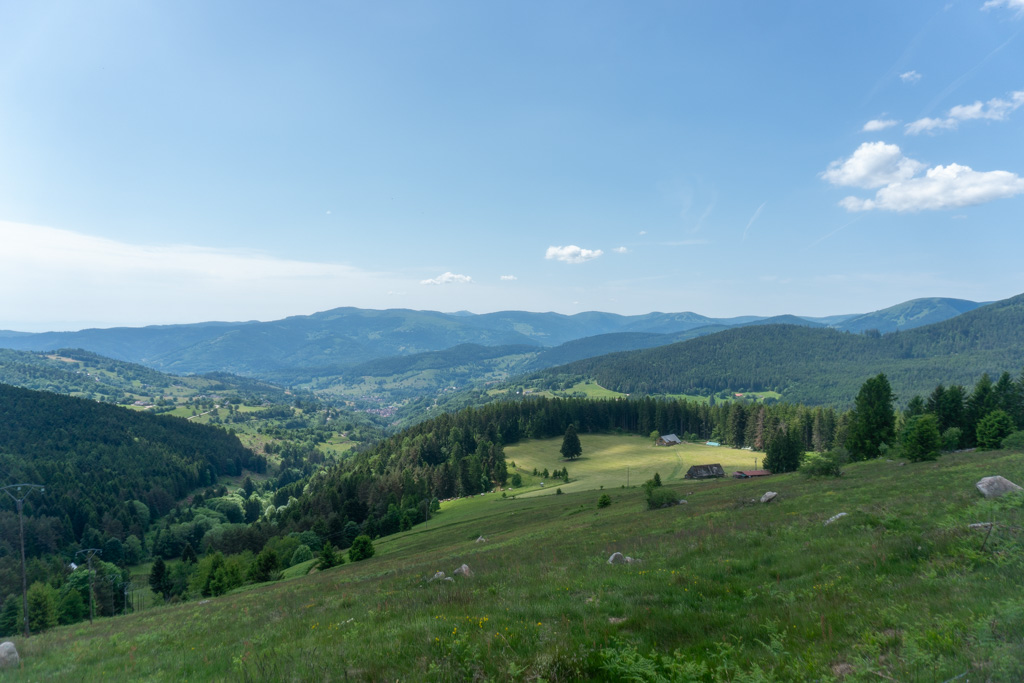 Vosges mountain view