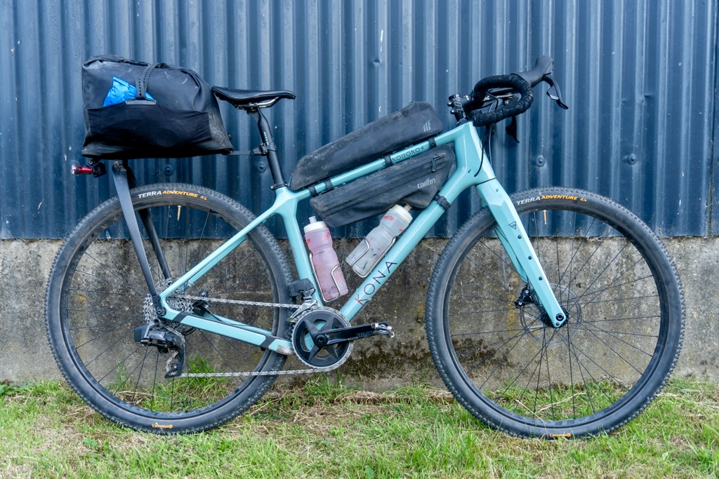 Kona Ouroboros against a wall