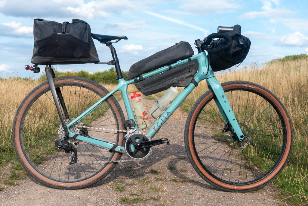 Kona Ouroboros with Tailfin bags