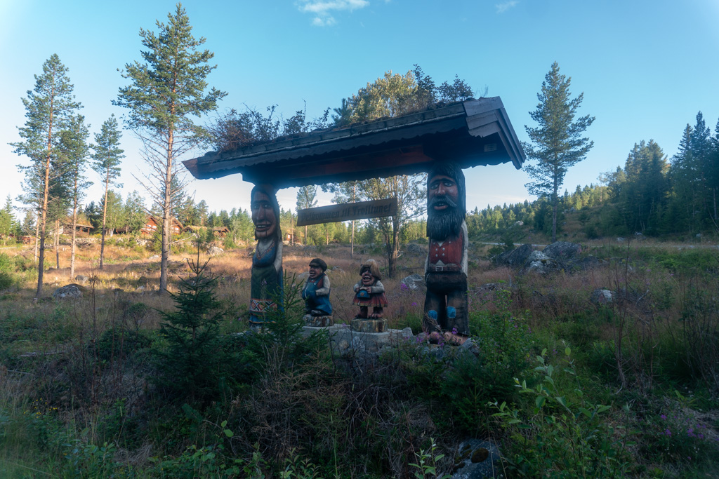 Troll statue