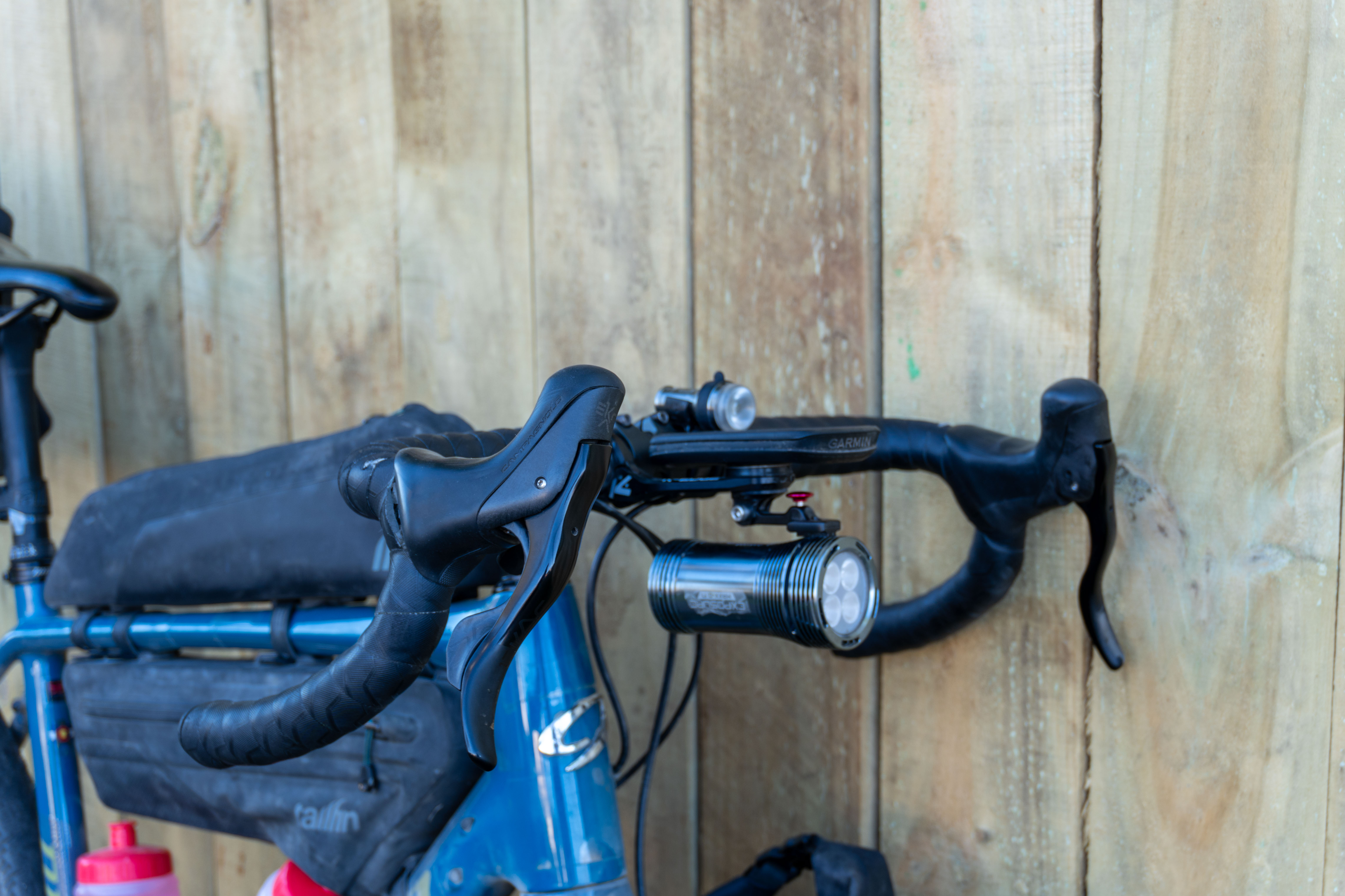 Niner RLT 9 RDO with Exposure MaXx-D Mk17 front light fitted