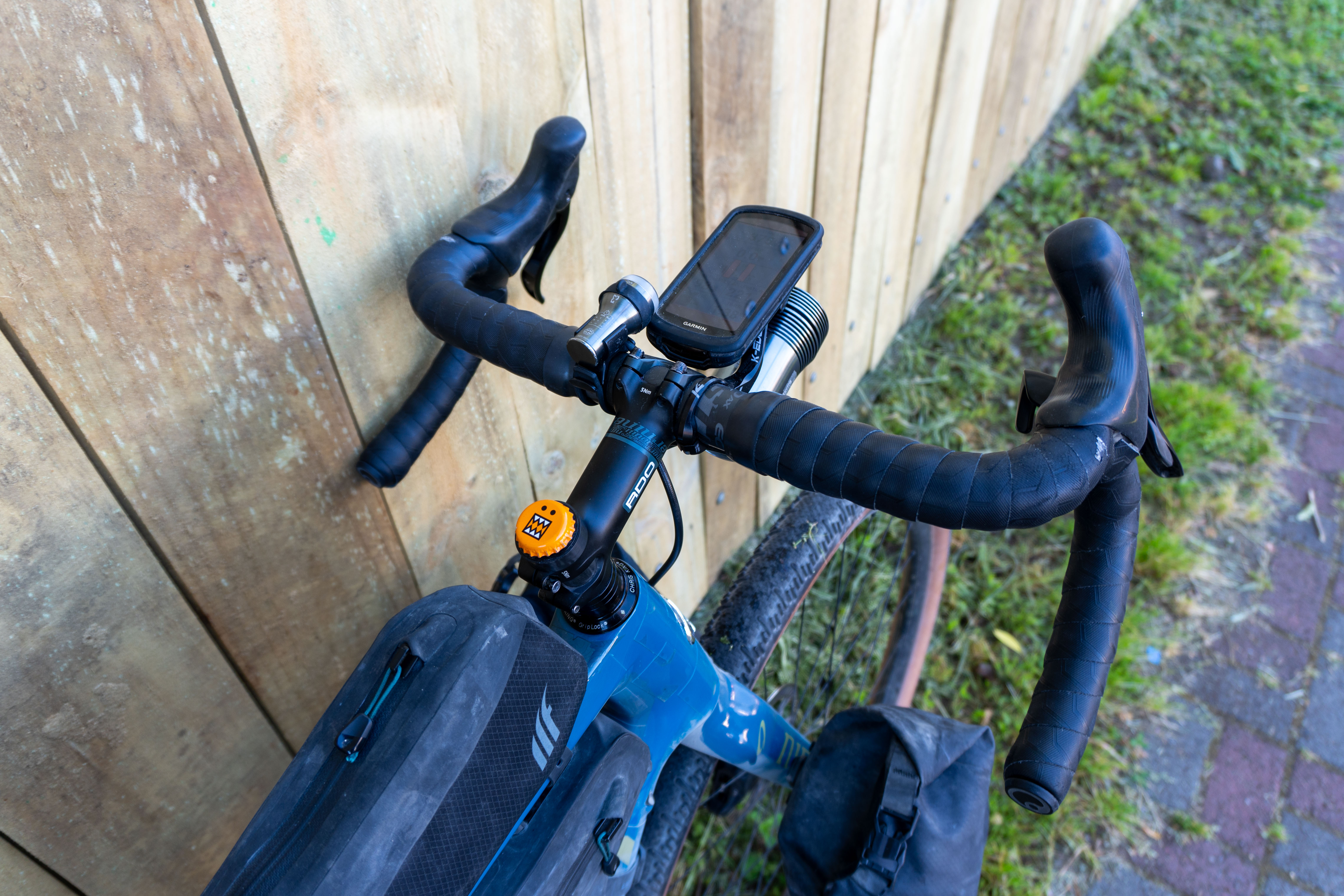 Tailfin bags on a Niner RLT 9 RDO gravel bike