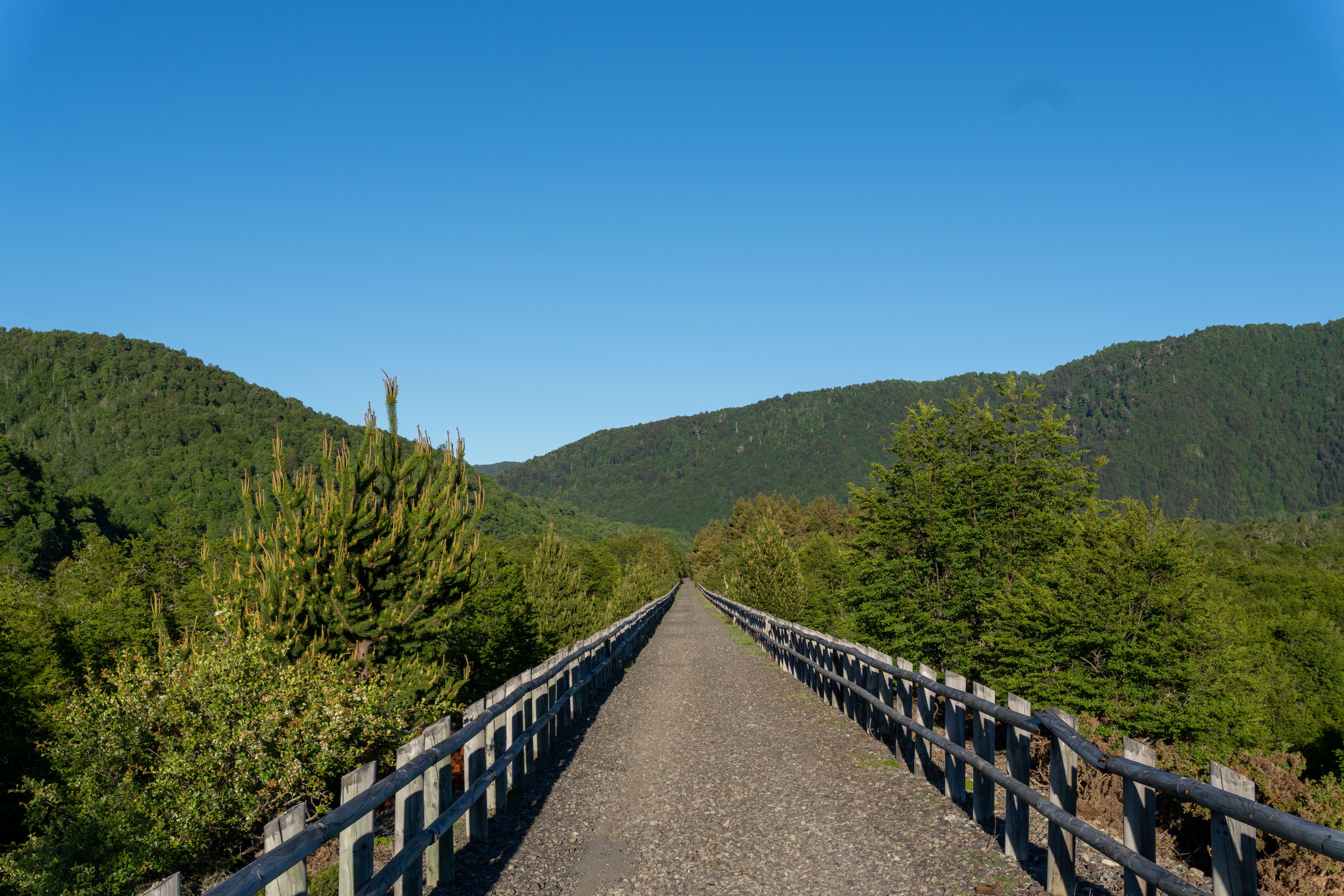 Cyclepath in Chile