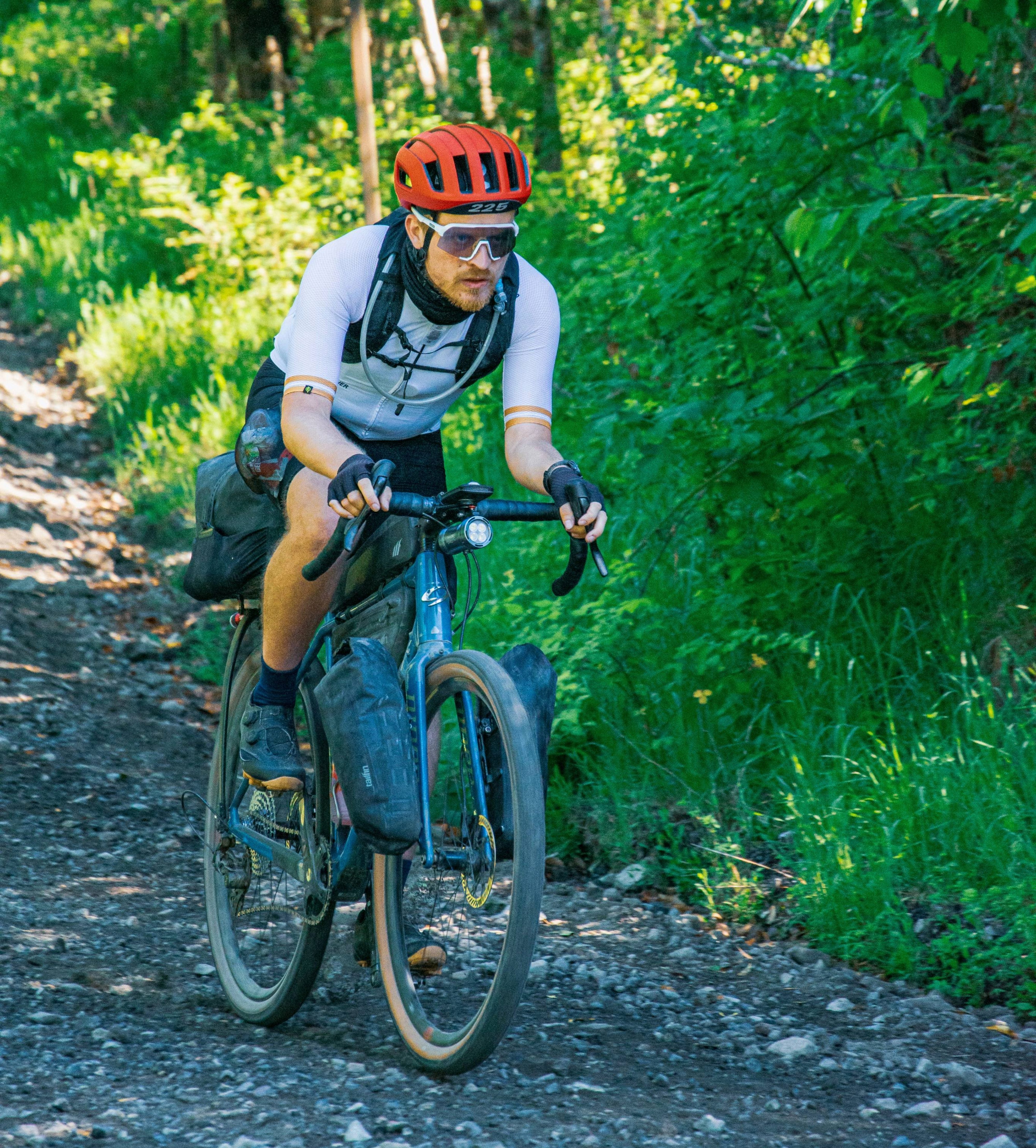 Oscar Huckle racing at Across Andes 2025